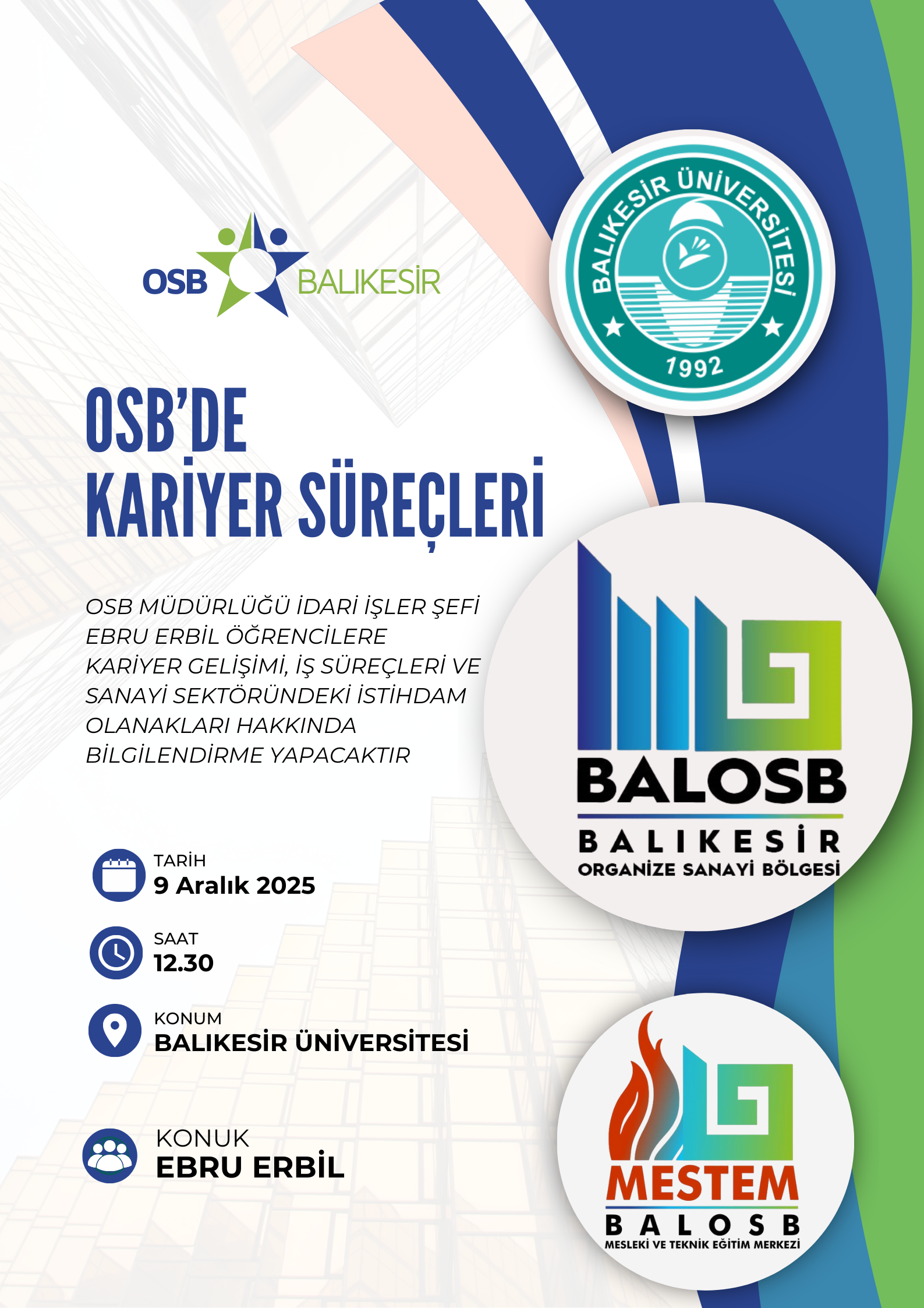 OSB'de KARİYER SÜREÇLERİ