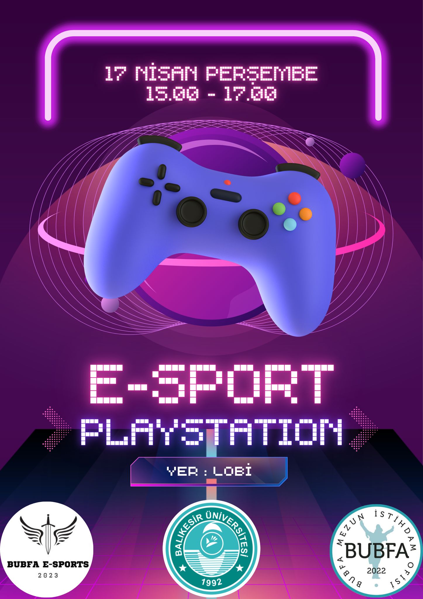BUBFA E-Sports Playstatıon