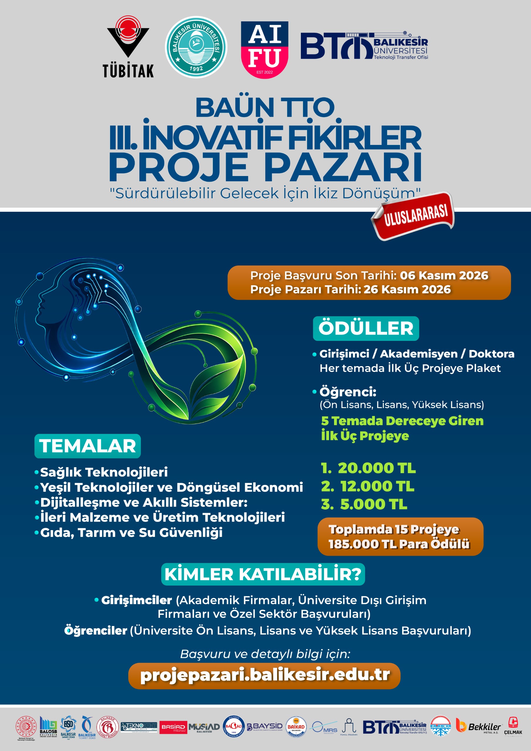 BAÜN TTO III. İnovatif Fikirler Proje Pazarı