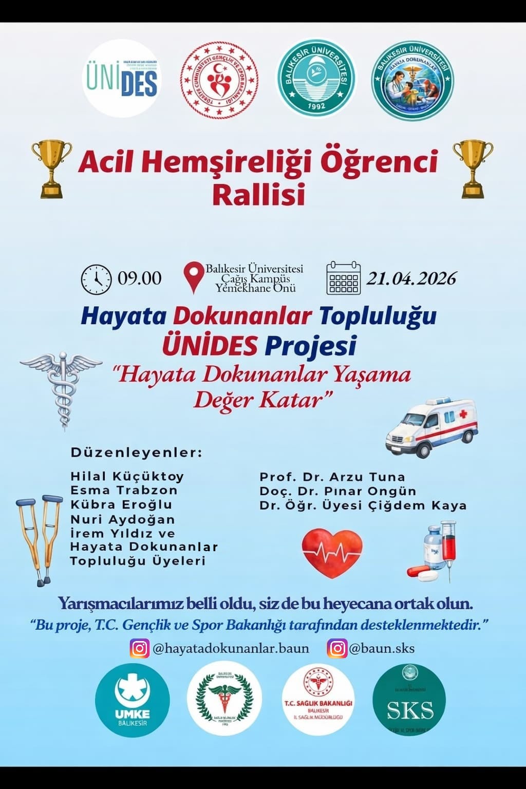 Acil Hemşireliği Öğrenci Rallisi