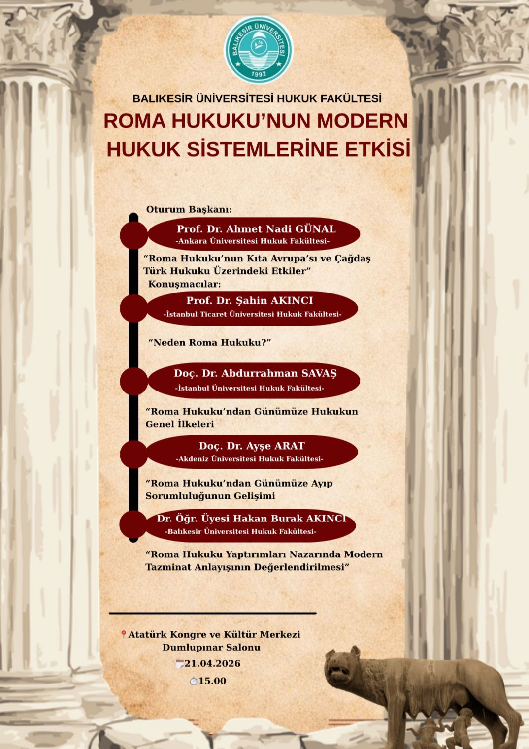 Roma Hukuku'nun Modern Hukuk Sistemlerine Etkisi