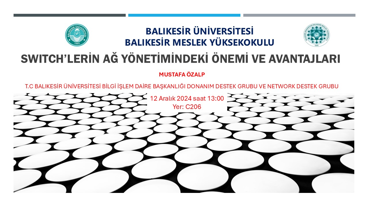 Switchlerin ağ yönetimindeki önemi ve avantajları