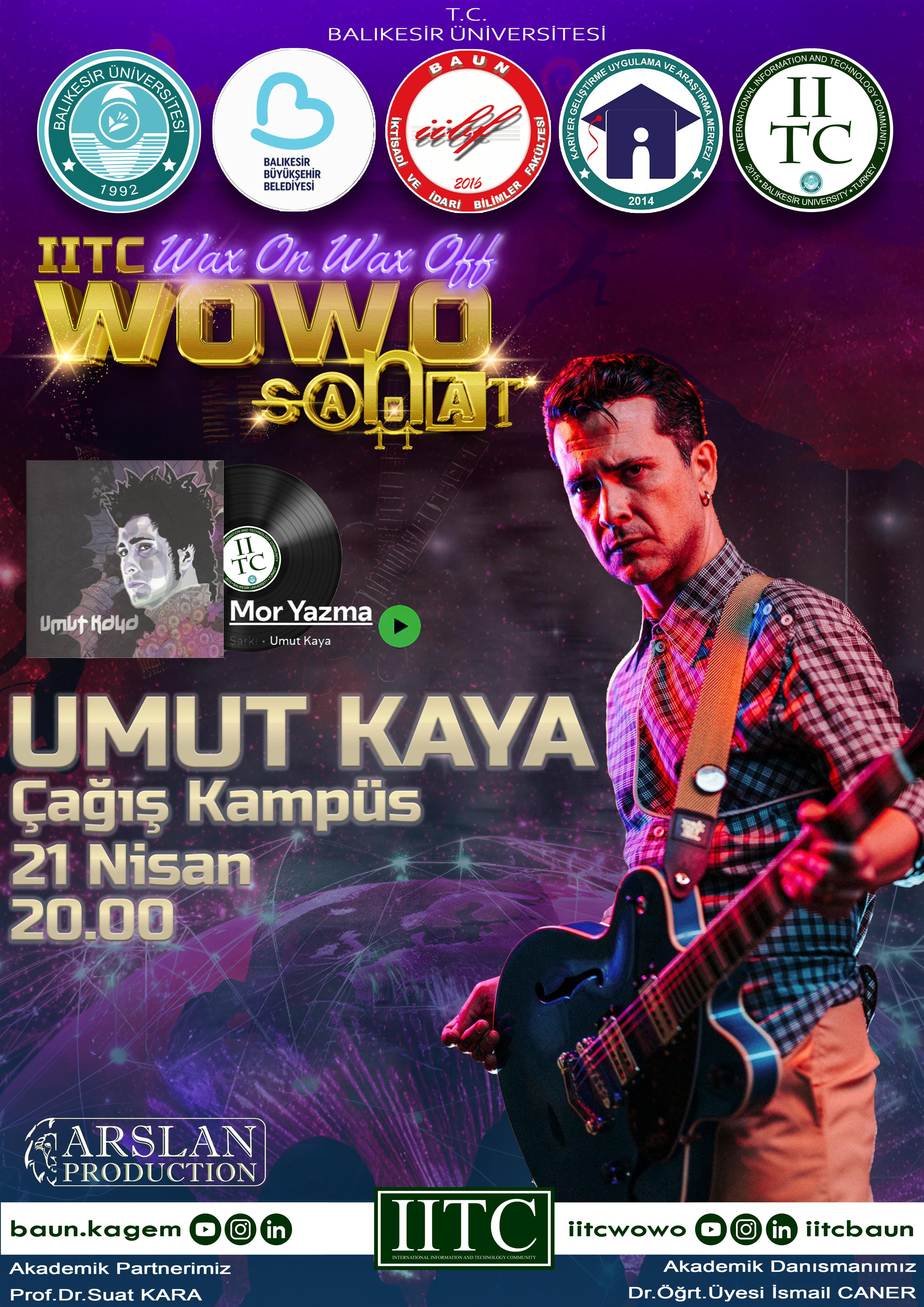 WOWO Sanat - Umut Kaya Konseri