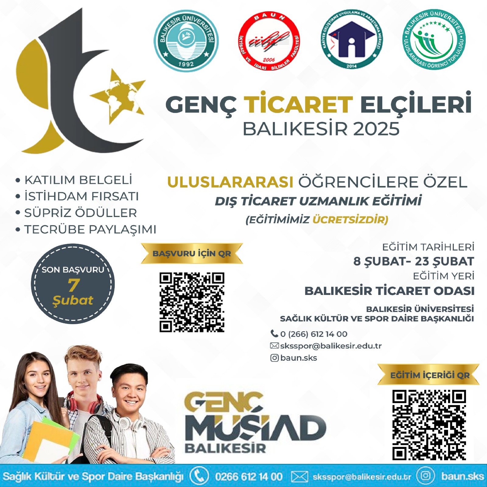 Genç Ticaret Elçileri Balıkesir 2025