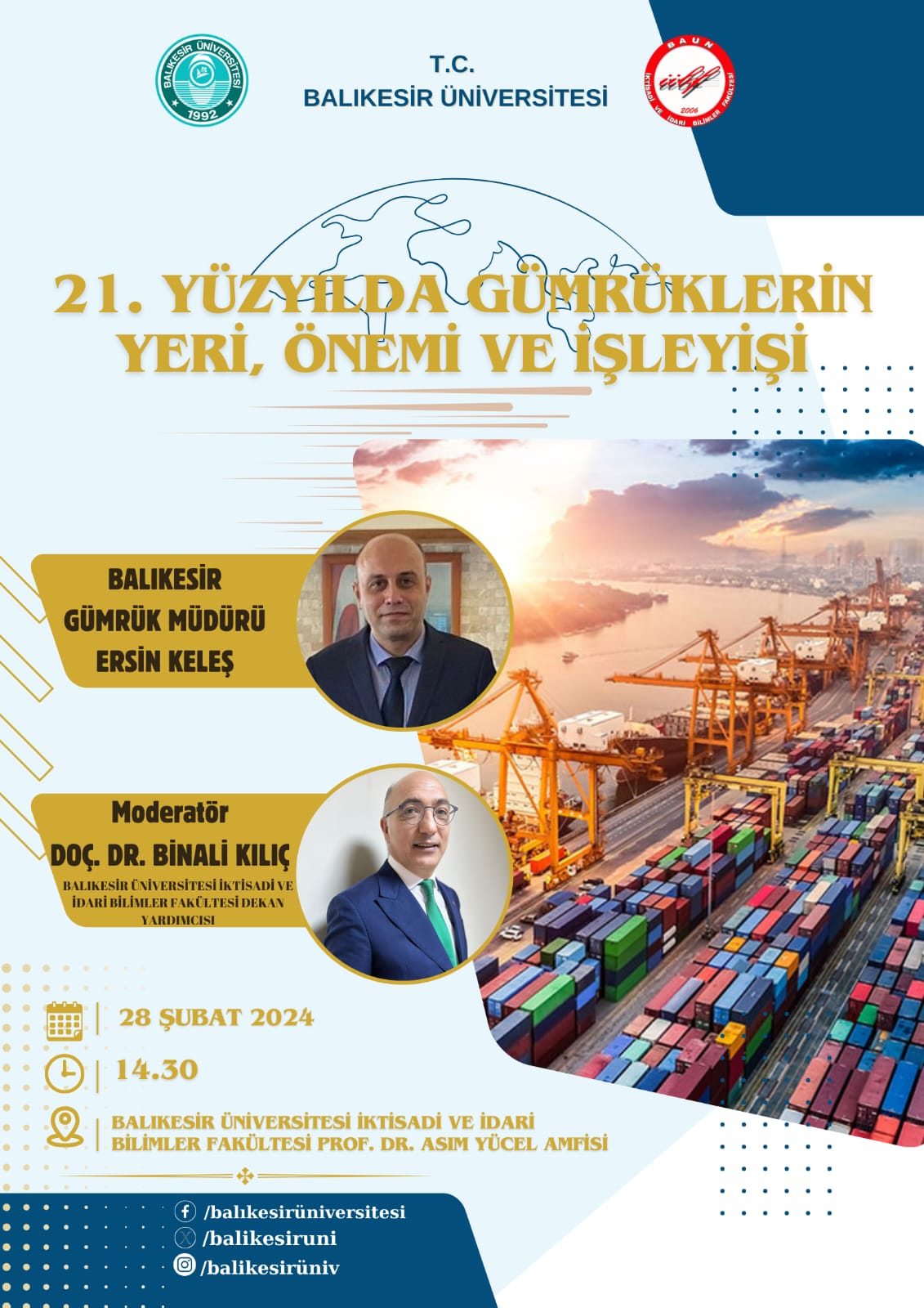 21. Yüzyılda Gümrüklerin Yeri,  Önemi ve İşleyişi