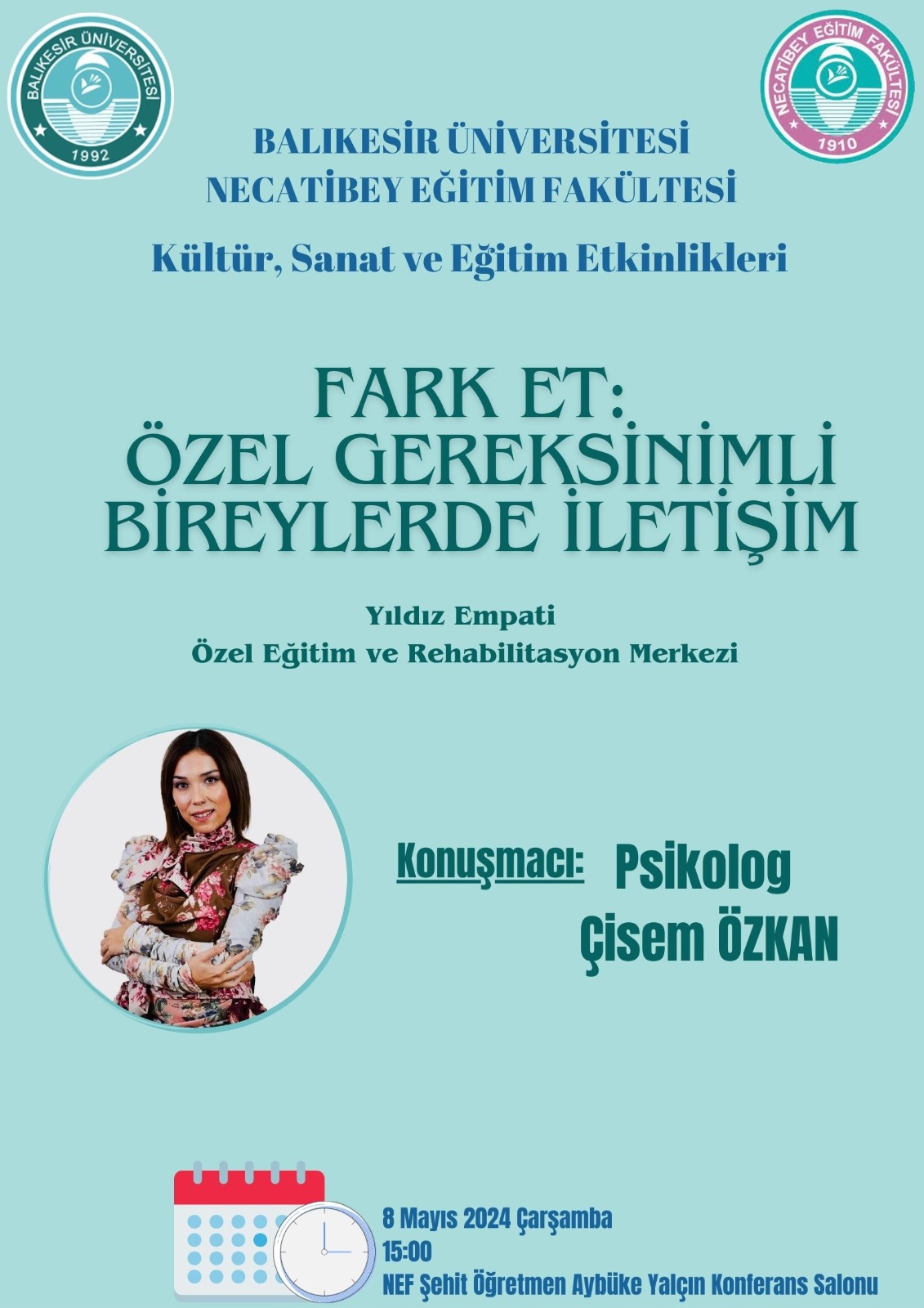 Fark Et: Özel Gereksinimli Bireylerde İletişim Semineri 