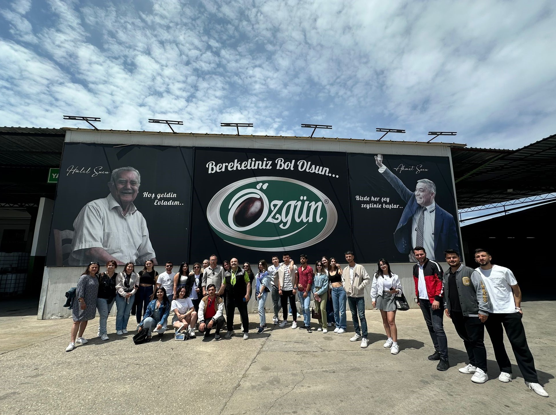 Ayvalık Meslek Yüksekokulu Öğrencilerinden Özgün Zeytincilik A.Ş. ‘ye Teknik Gezi