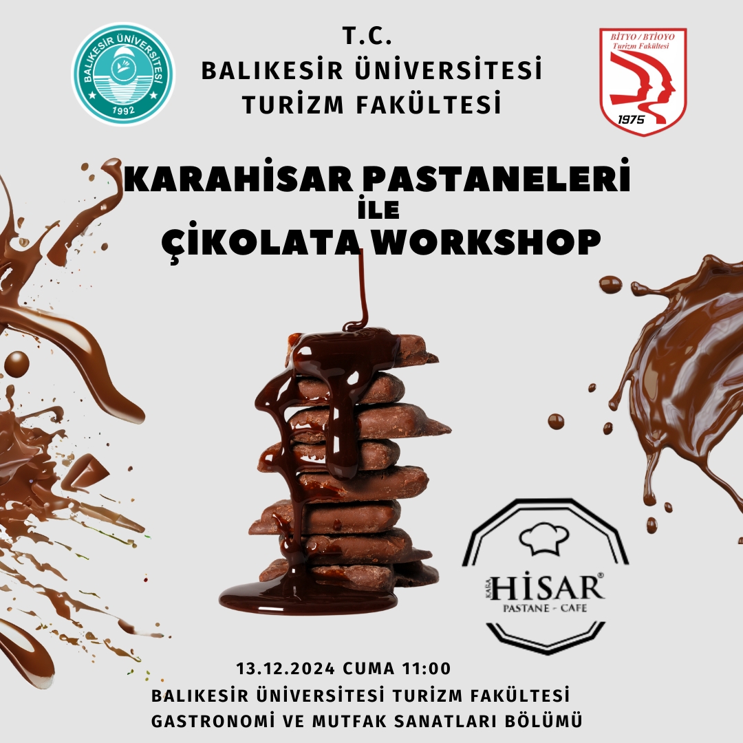 Karahisar Pastaneleri ile Çikolata Workshop