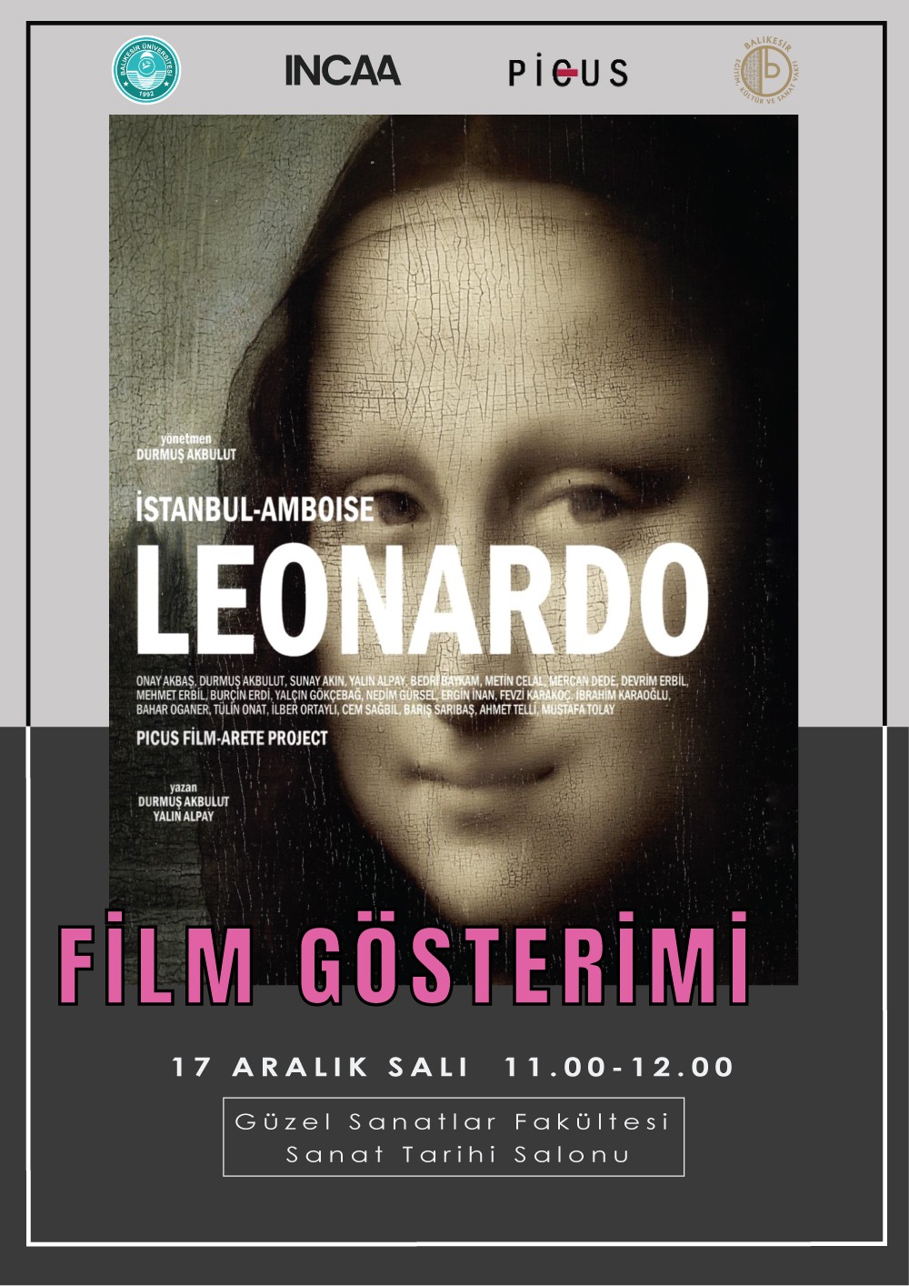 Film Gösterimi: Leonardo