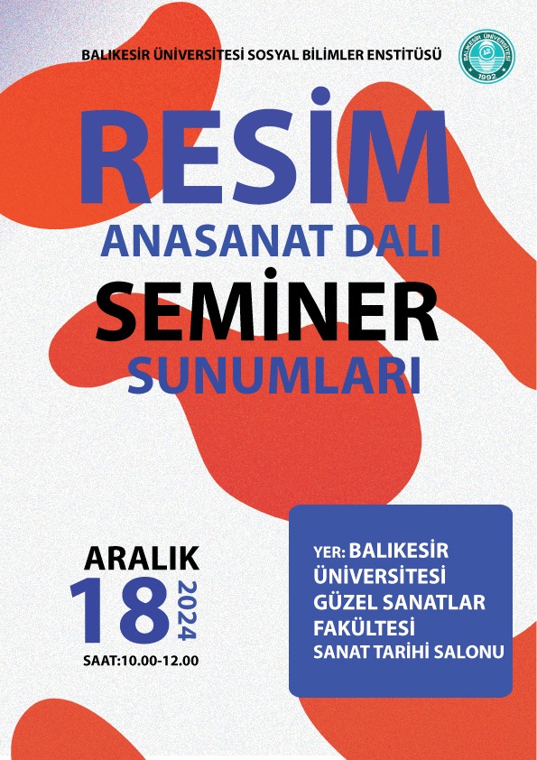 Resim Anasanat Dalı Seminer Sunumları 