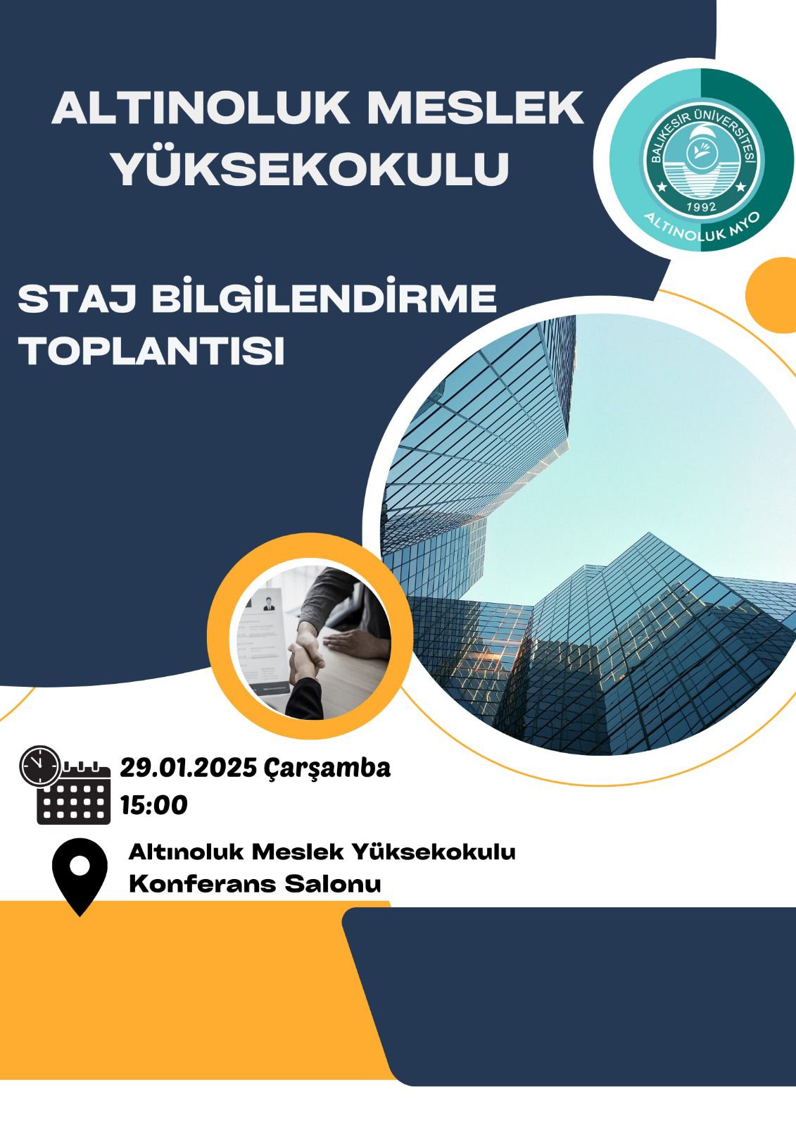 Staj Bilgilendirme Toplantısı