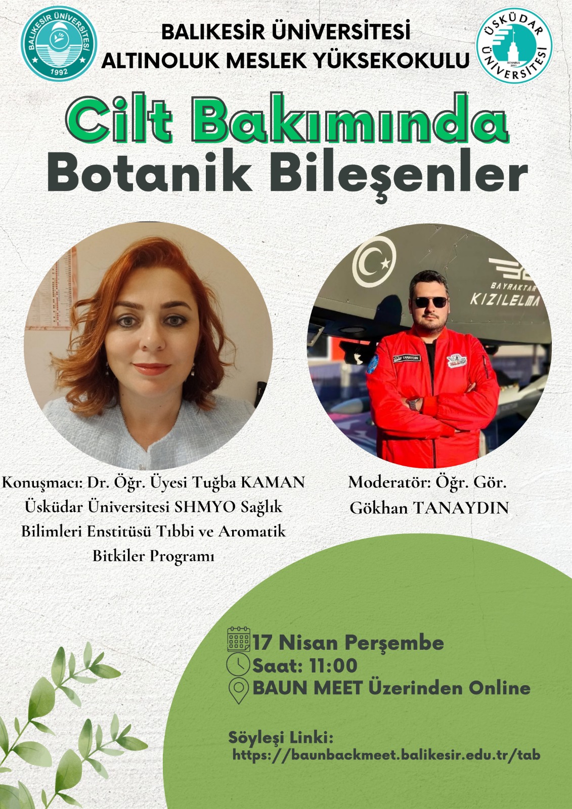 Cilt Bakımında Botanik Bileşenler