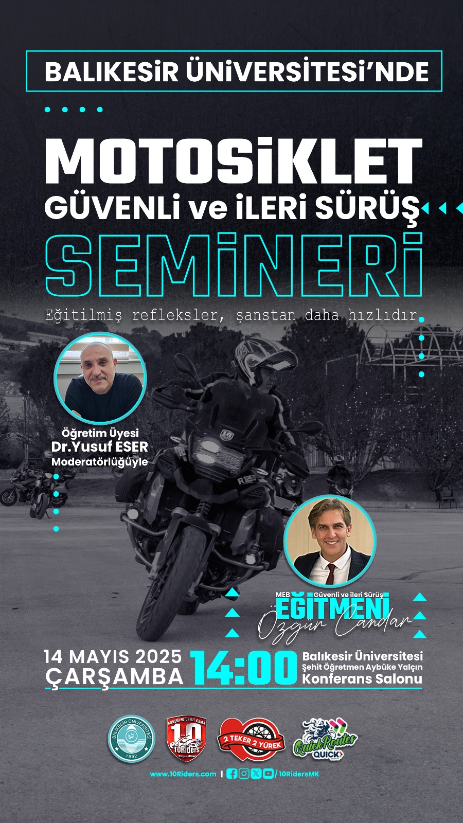 Motorsiklet Güvenli ve İleri Sürüş semineri