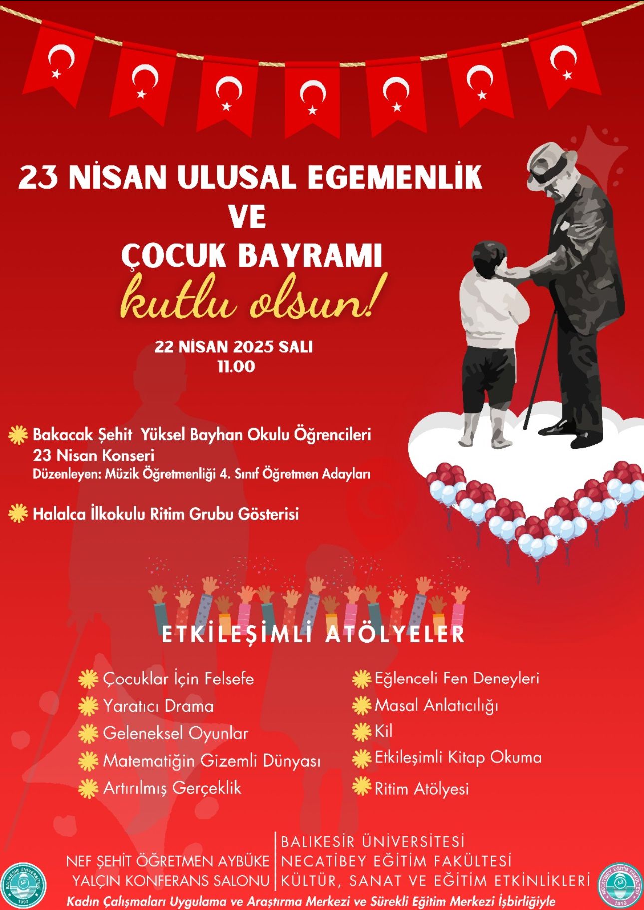 23 Nisan Ulusal Egemenlik ve Çocuk Bayramı