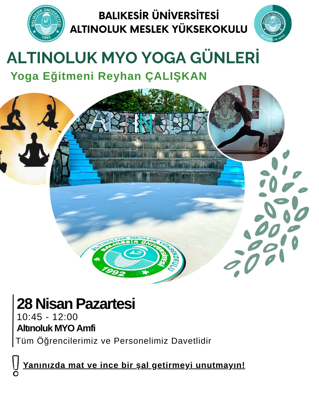 Altınoluk MYO Yoga Günleri