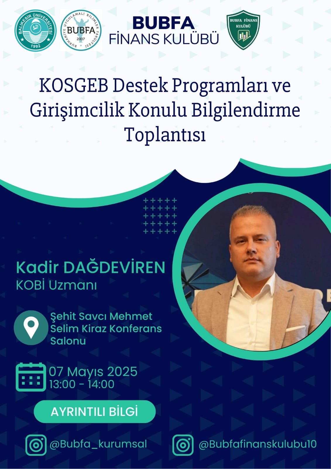 KOSGEB Destek ve Girişimcilik Konulu Bilgilendirme Toplantısı 