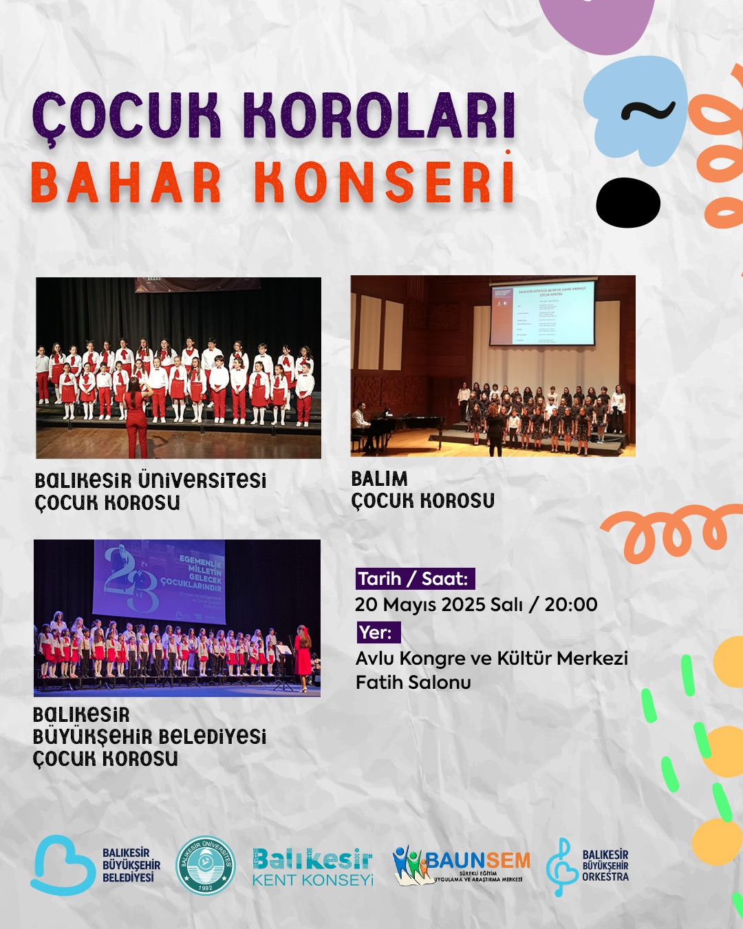 ÇOCUK KOROLARI BAHAR KONSERİ