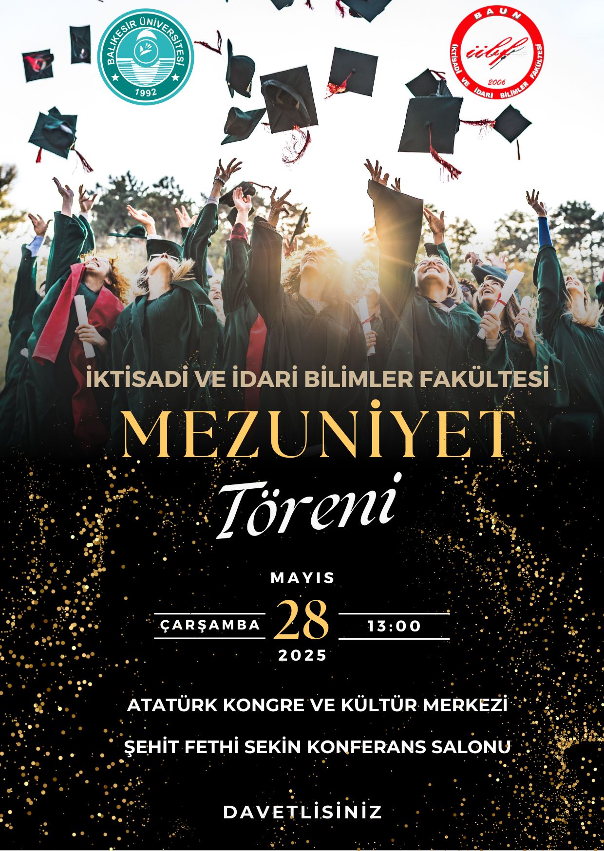 İktisadi ve İdari Bilimler Fakültesi Mezuniyet Töreni