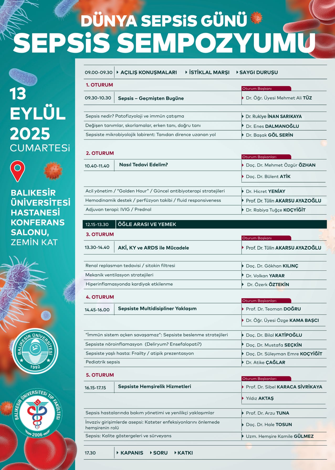 Sepsis Günü Sepsis Sempozyumu 