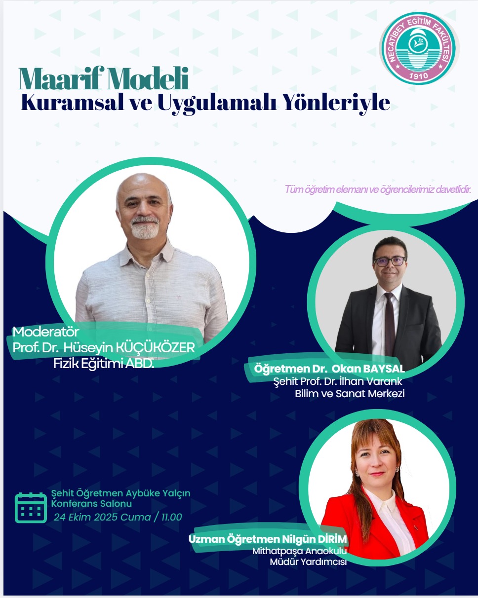 Maarif Modeli Kuramsal ve Uygulamalı Yönleriyle eğitim
