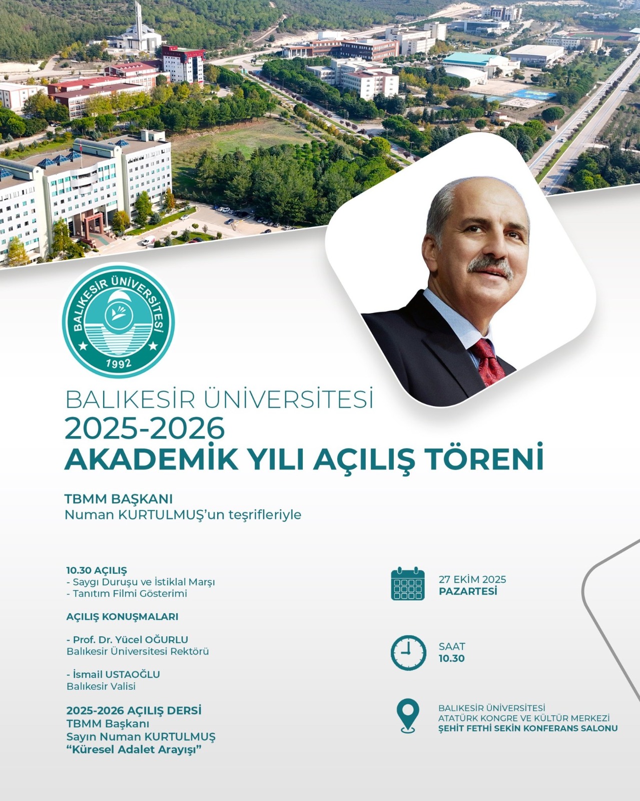 2025-2026 Akademik Yılı Açılış Töreni