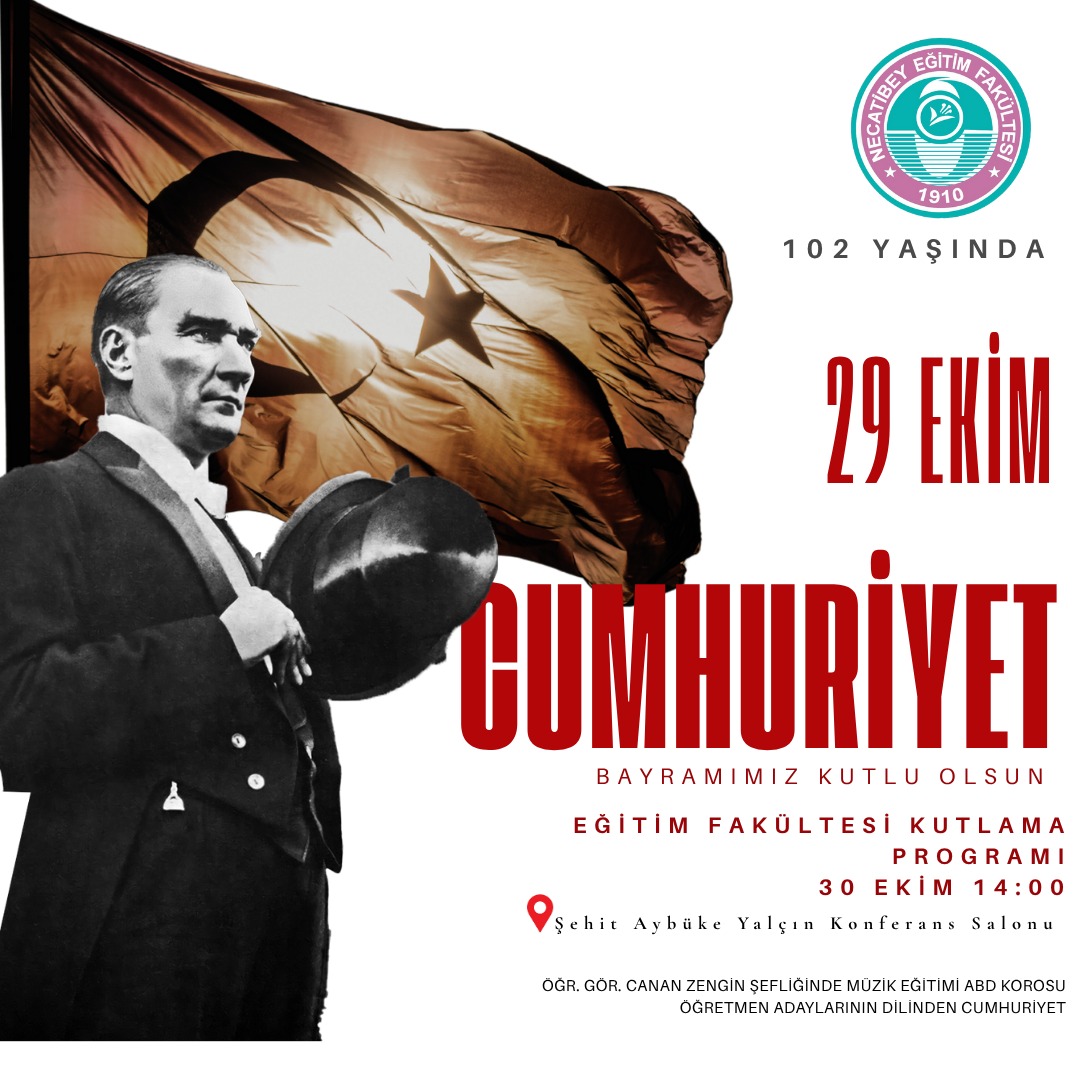 29 Ekim Cumhuriyet Bayramı Kutlaması
