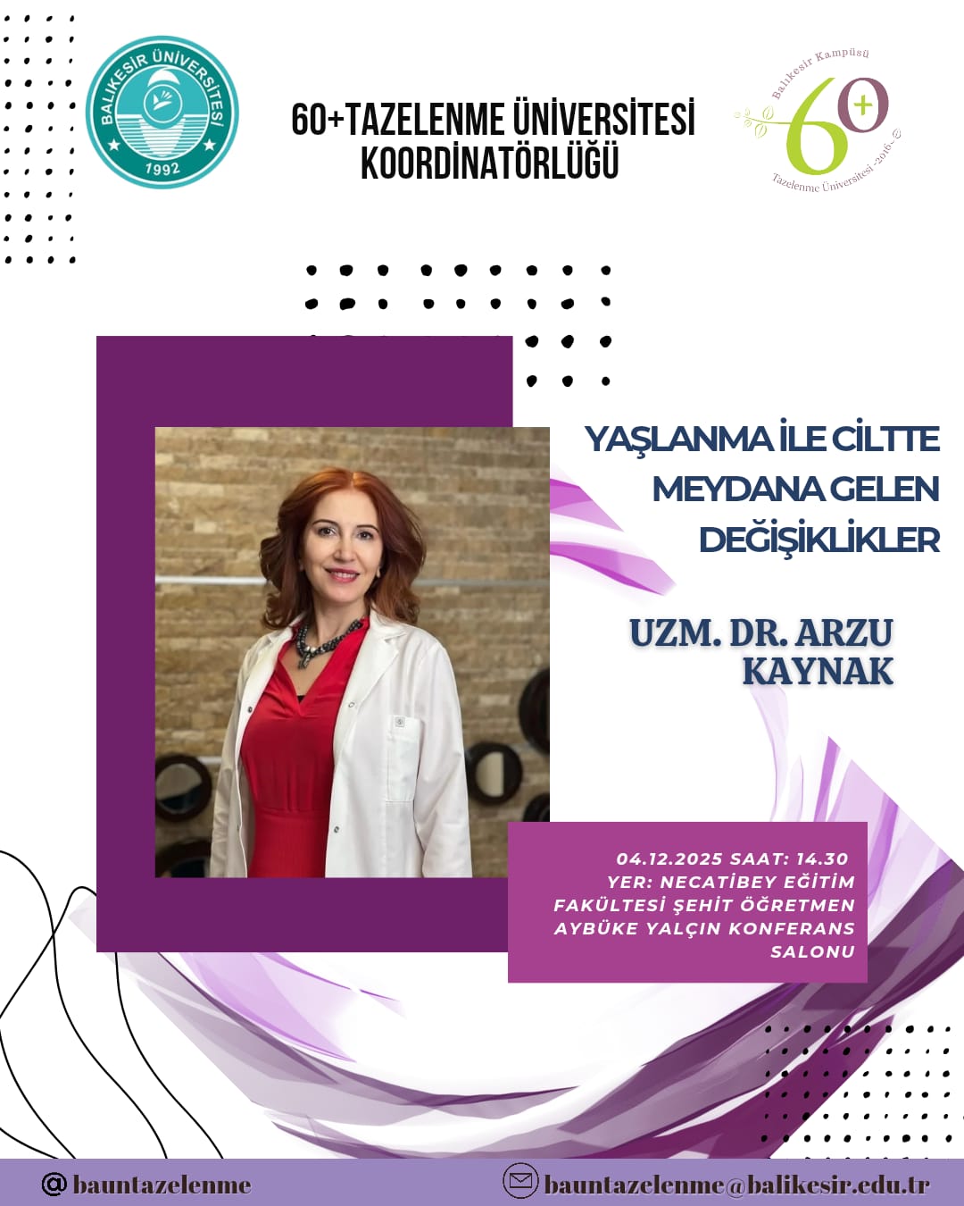 Yaşlanma İle Ciltte Meydana Gelen Değişiklikler