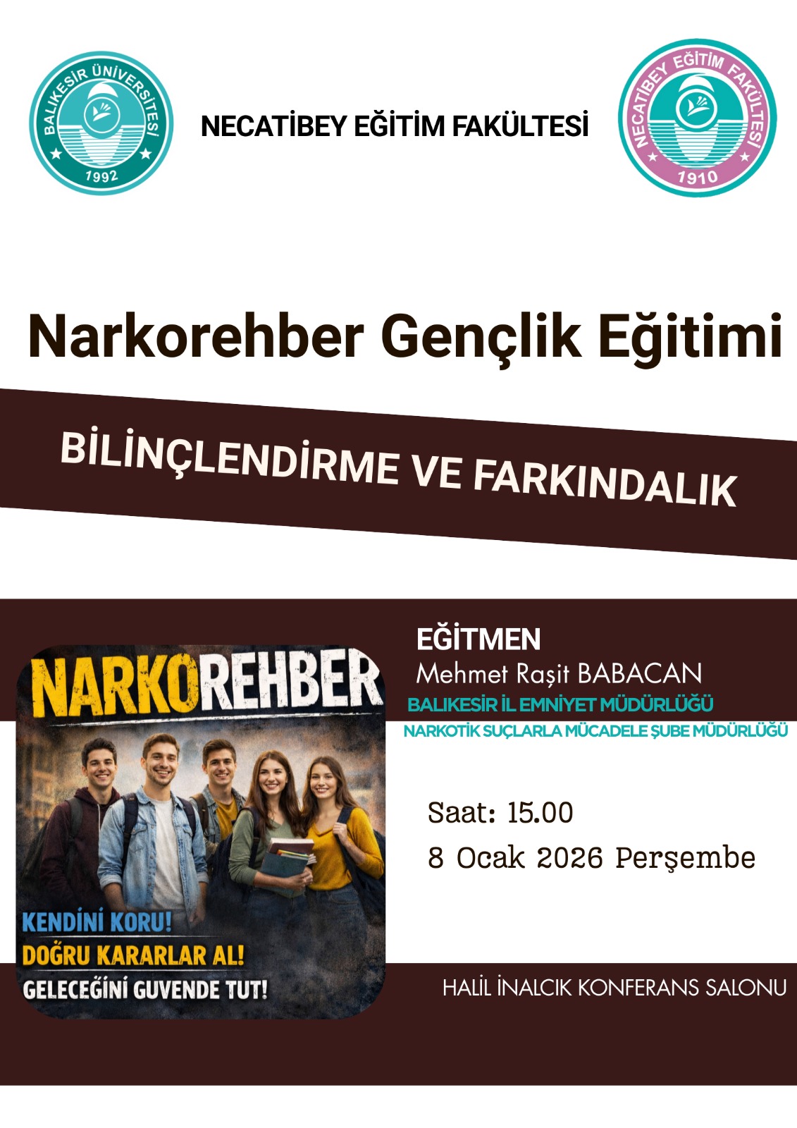 Narkorehber Gençlik Eğitimi 