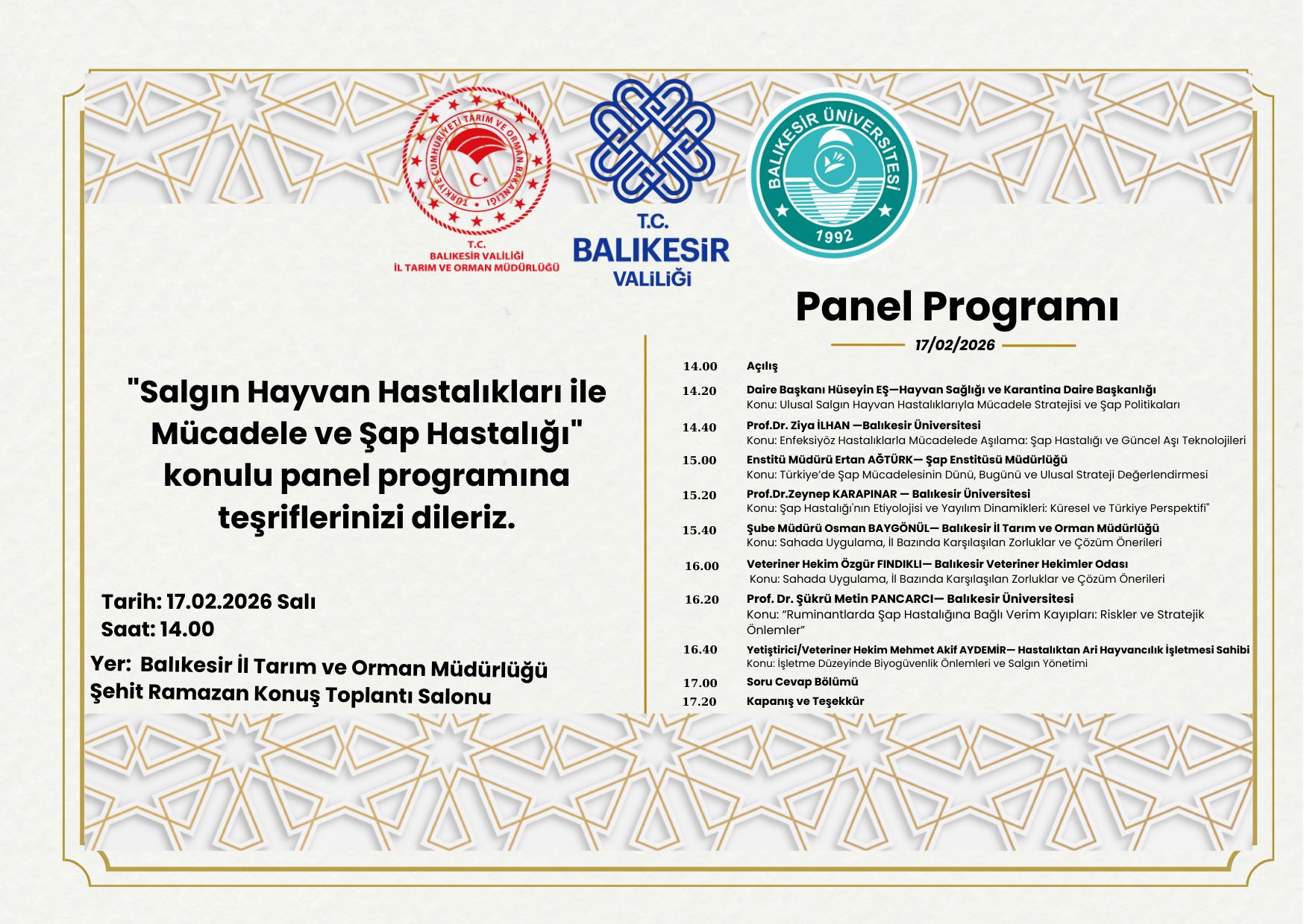 Salgın Hayvan Hastalıkları ile Mücadele ve Şap Hastalığı 