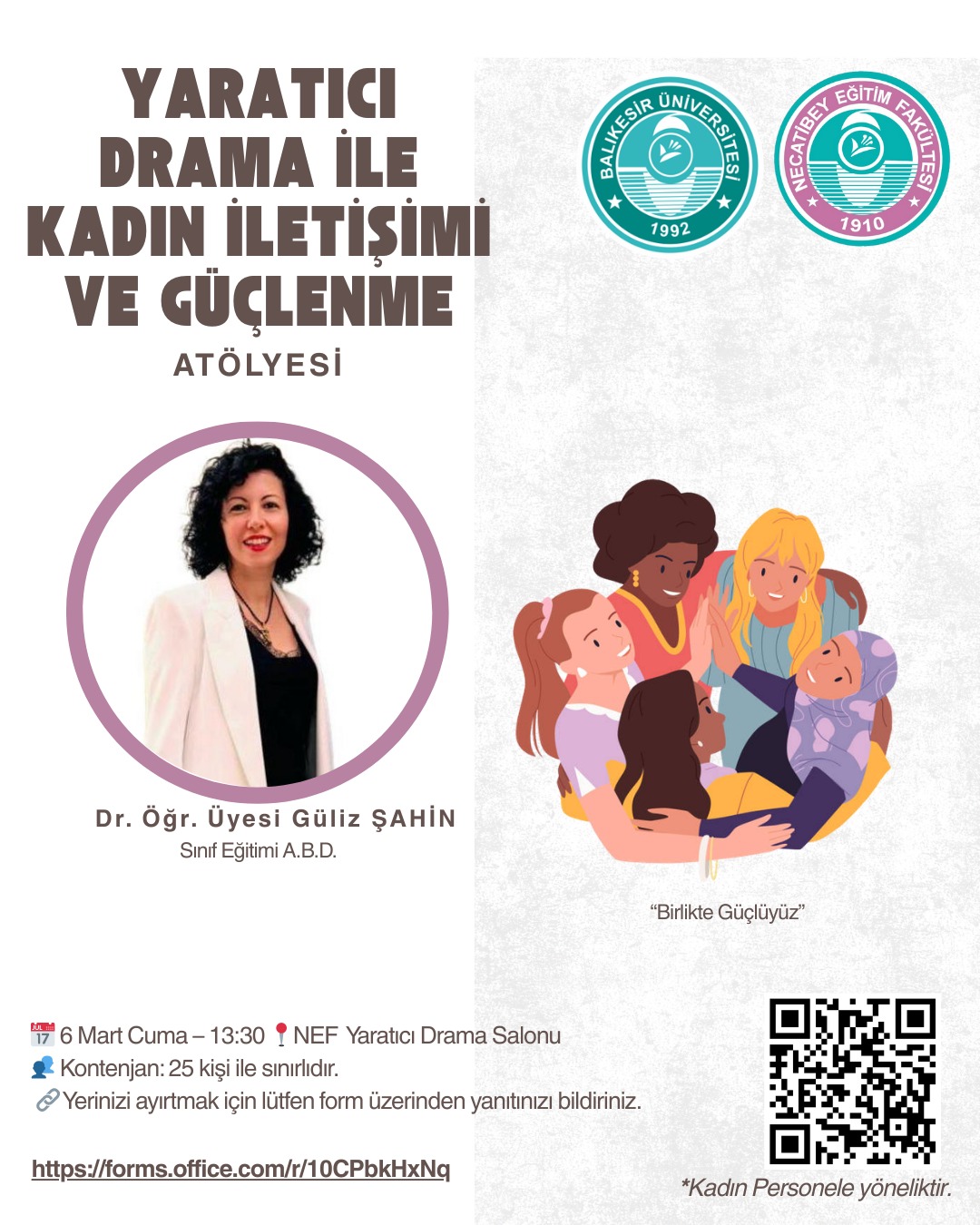 Yaratıcı Drama ile Kadın İletişimi ve Güçlenme