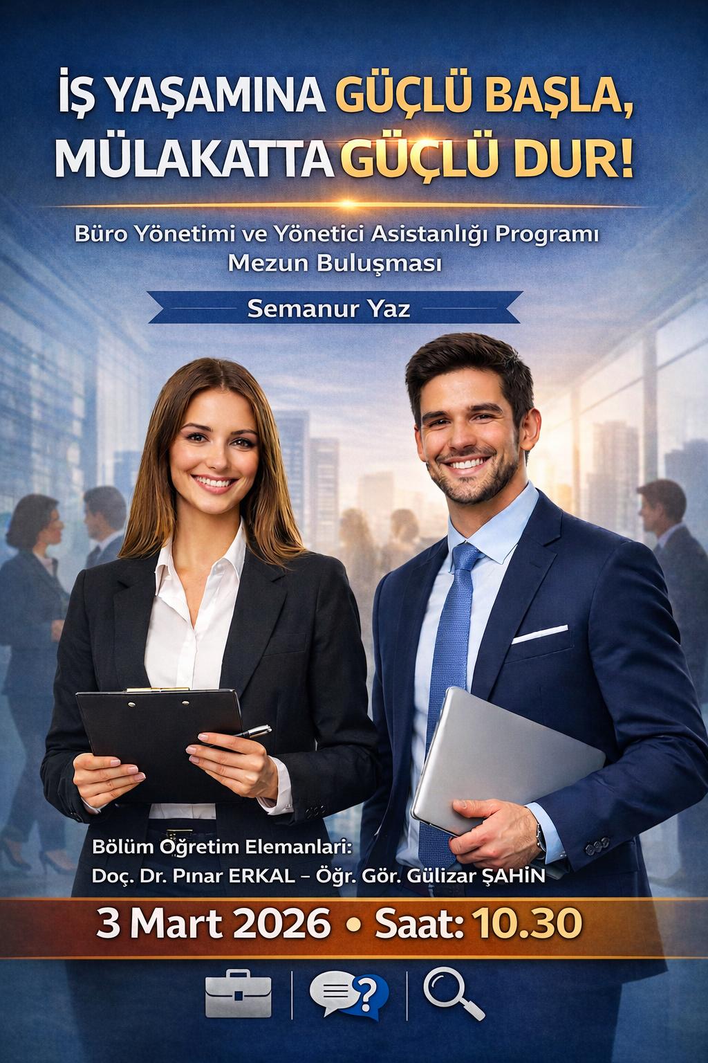 İŞ YAŞAMINA GÜÇLÜ BAŞLA, MÜLAKATTA GÜÇLÜ DUR