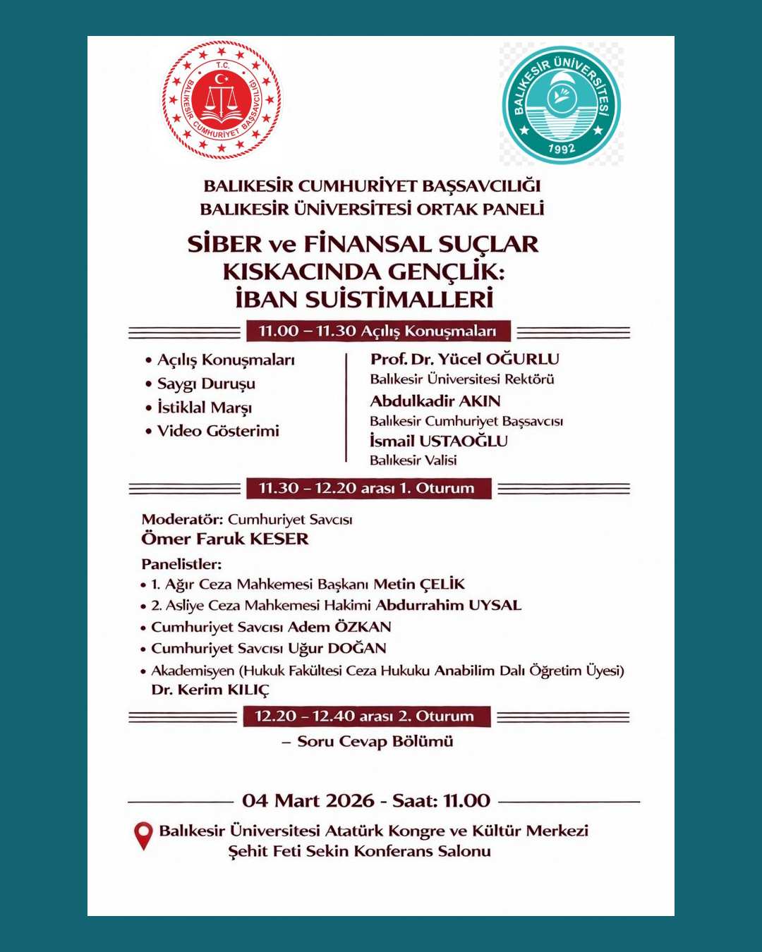 Siber ve Finansal Suçlar Kıskacında Gençlik: İban Suistimalleri