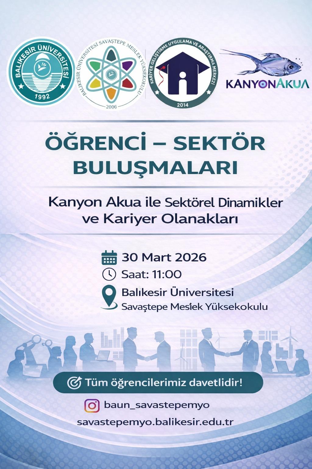  Kanyon Akua ile Sektörel Dinamikler ve Kariyer Olanakları