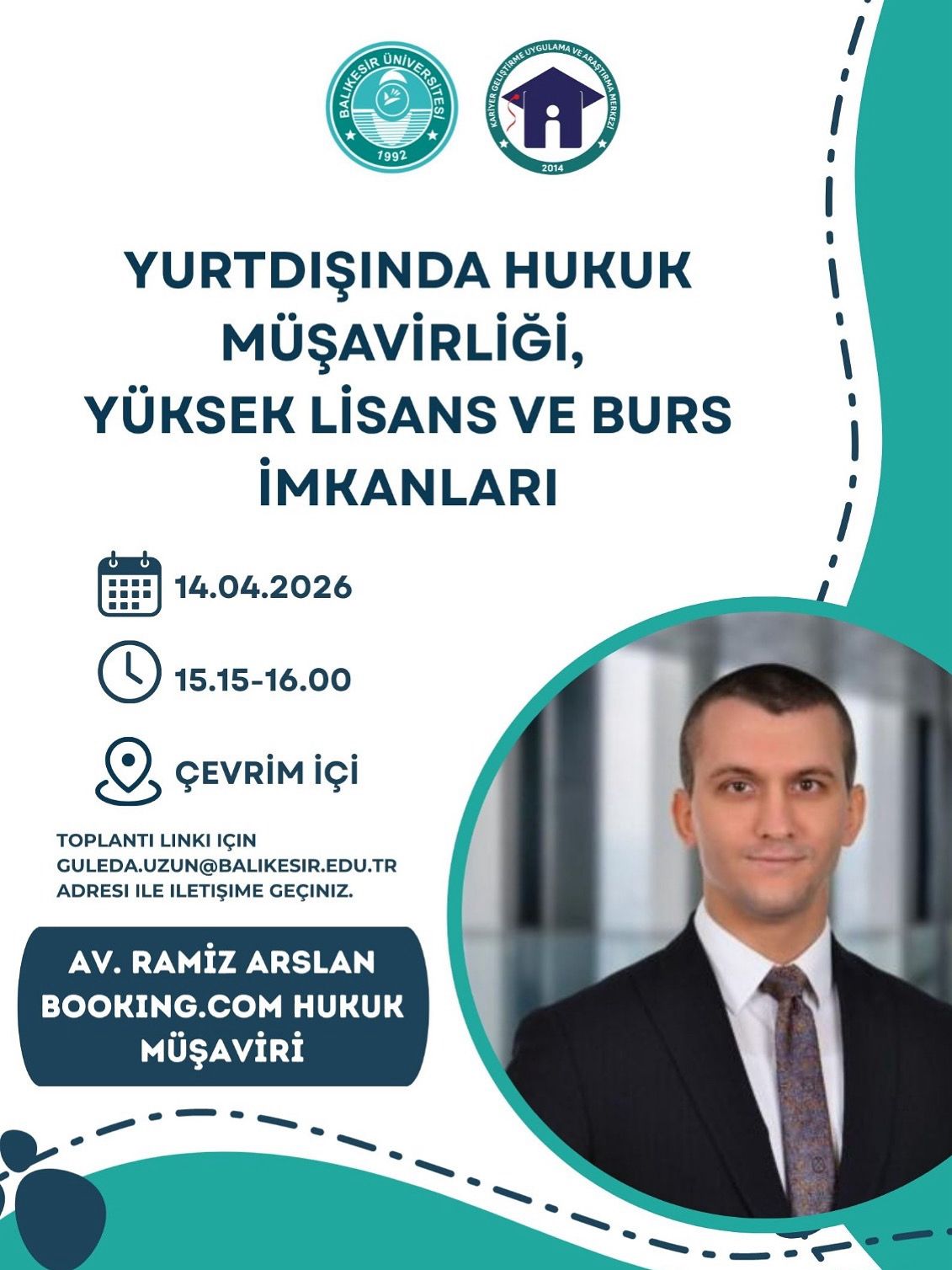 Yurtdışında Hukuk Müşavirliği, Yüksek Lisans ve Burs İmkanları