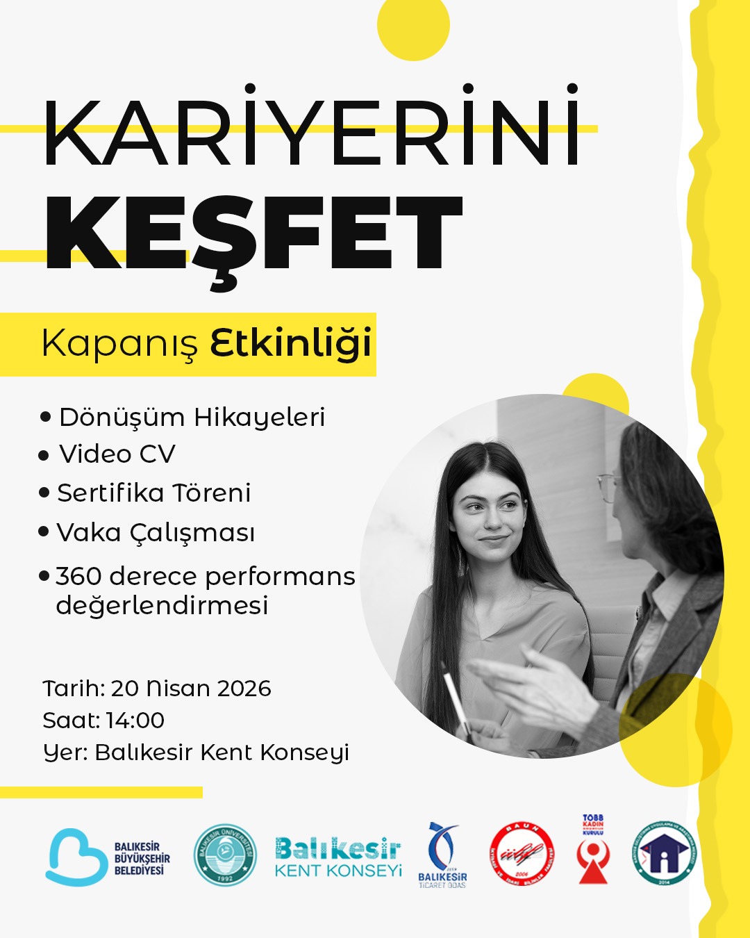 Kariyerini Keşfet Mentör-Menti Programı Kapanış Etkinliği