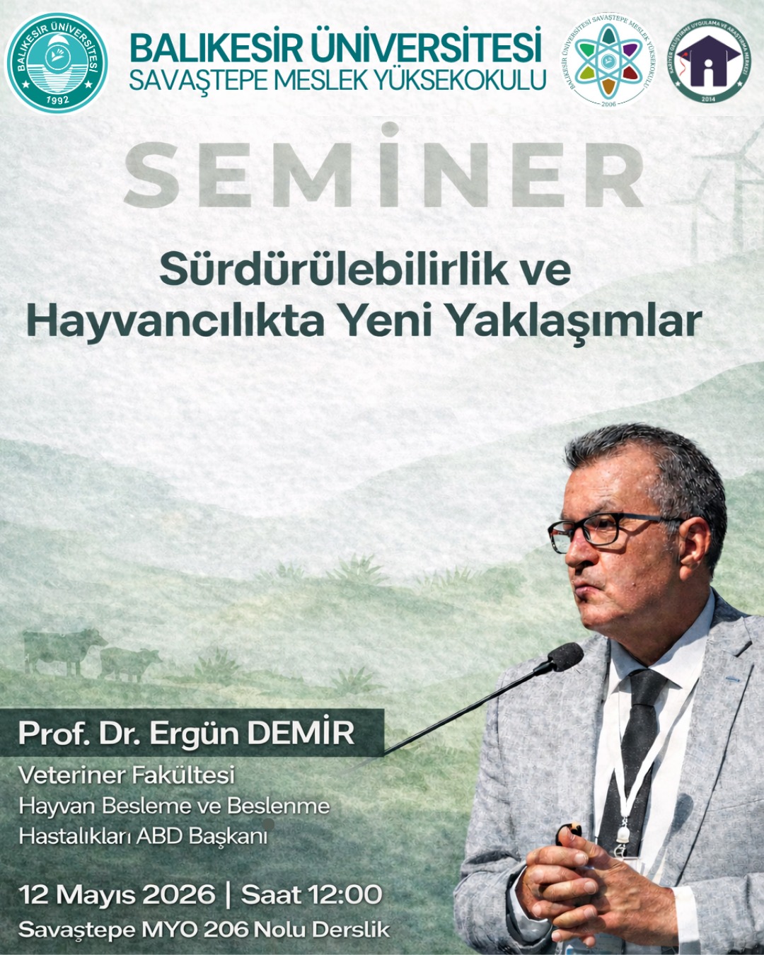 Sürdürülebilirlik ve Hayvancılıkta Yeni Yaklaşımlar