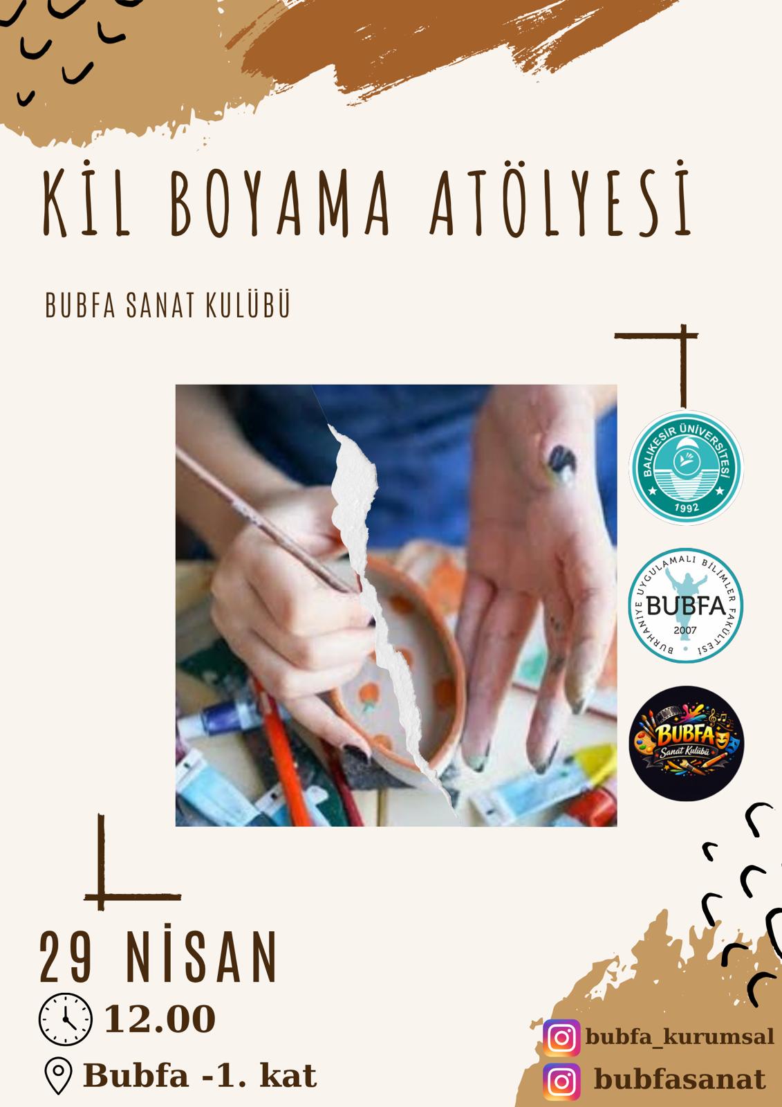 KİL BOYAMA ETKİNLİĞİ