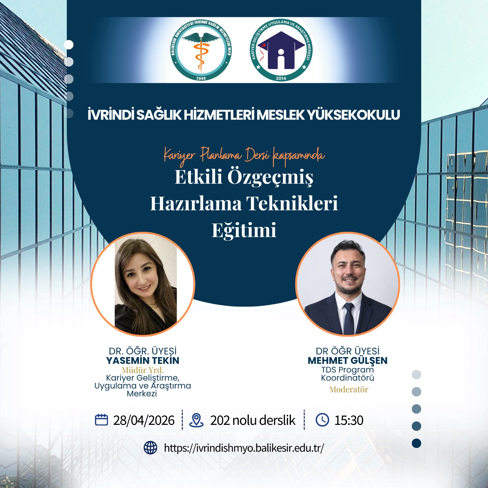 Etkili Özgeçmiş Hazırlama Teknikleri Eğitimi-İvrindi SHMYO