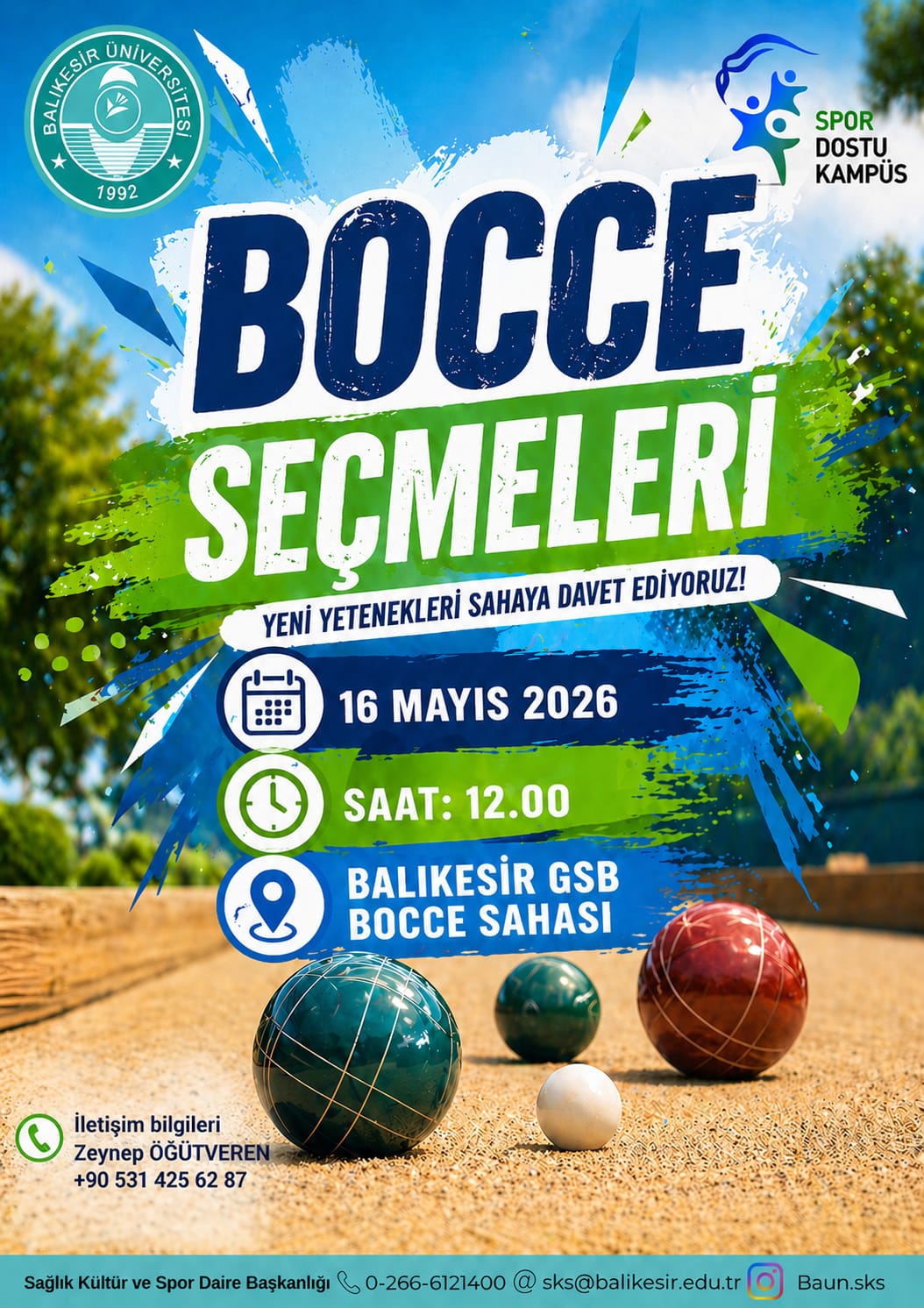 Bocce Takımı Seçmeleri
