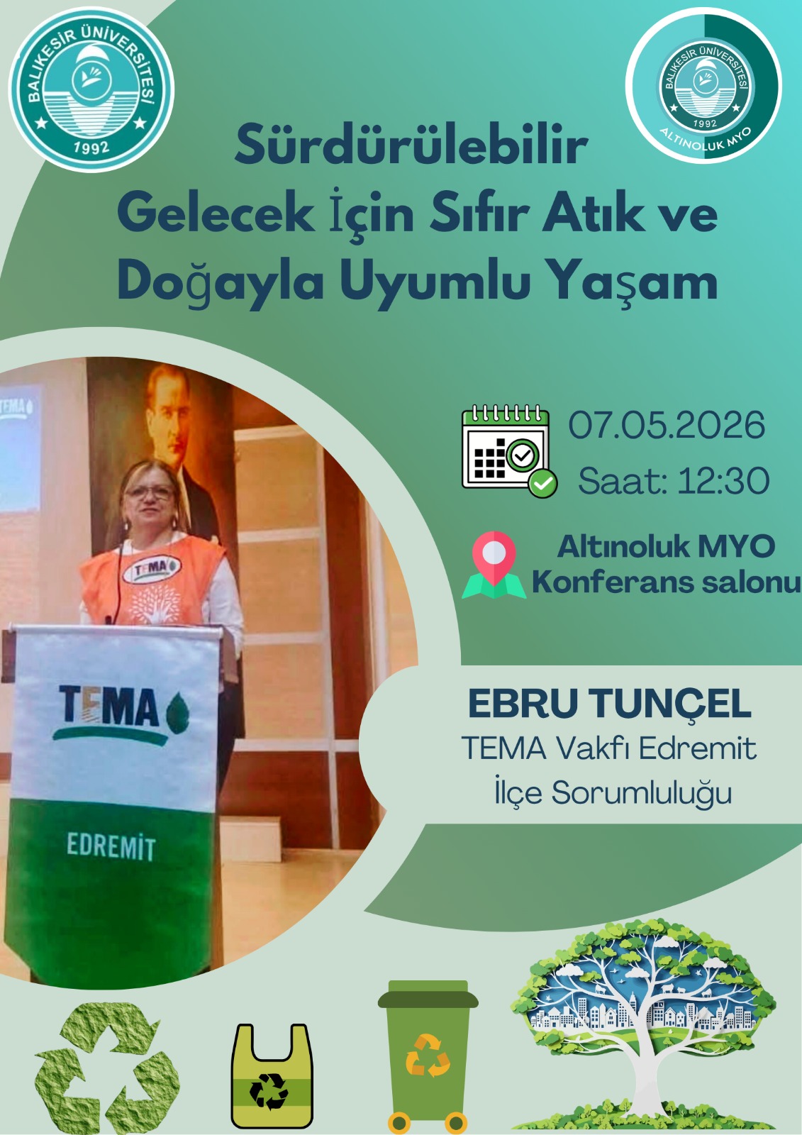 Sürdürebilir Gelecek İçin Sıfır Atık ve Doğayla Uyumlu Yaşam