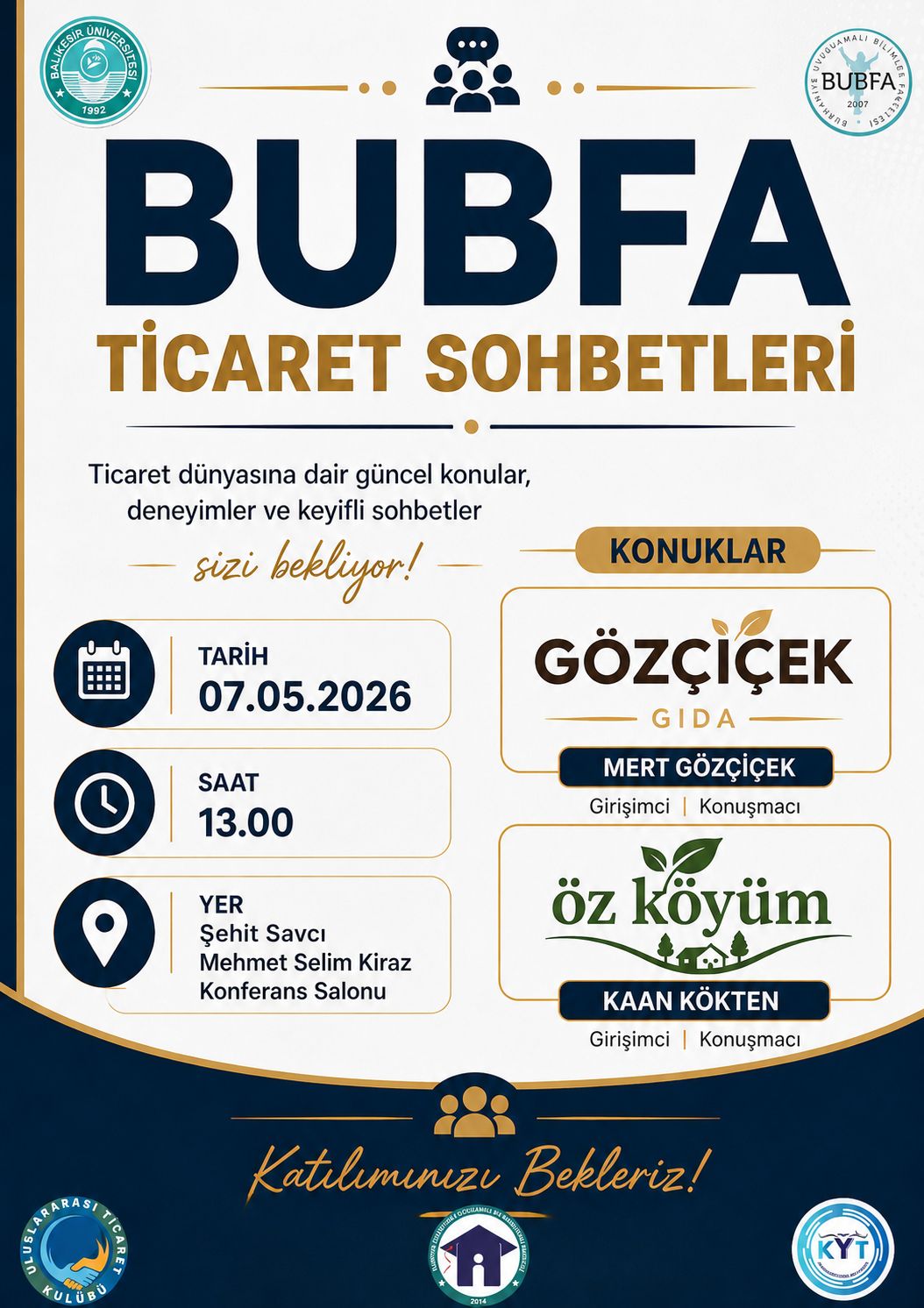 BUBFA TİCARET SOHBETLERİ