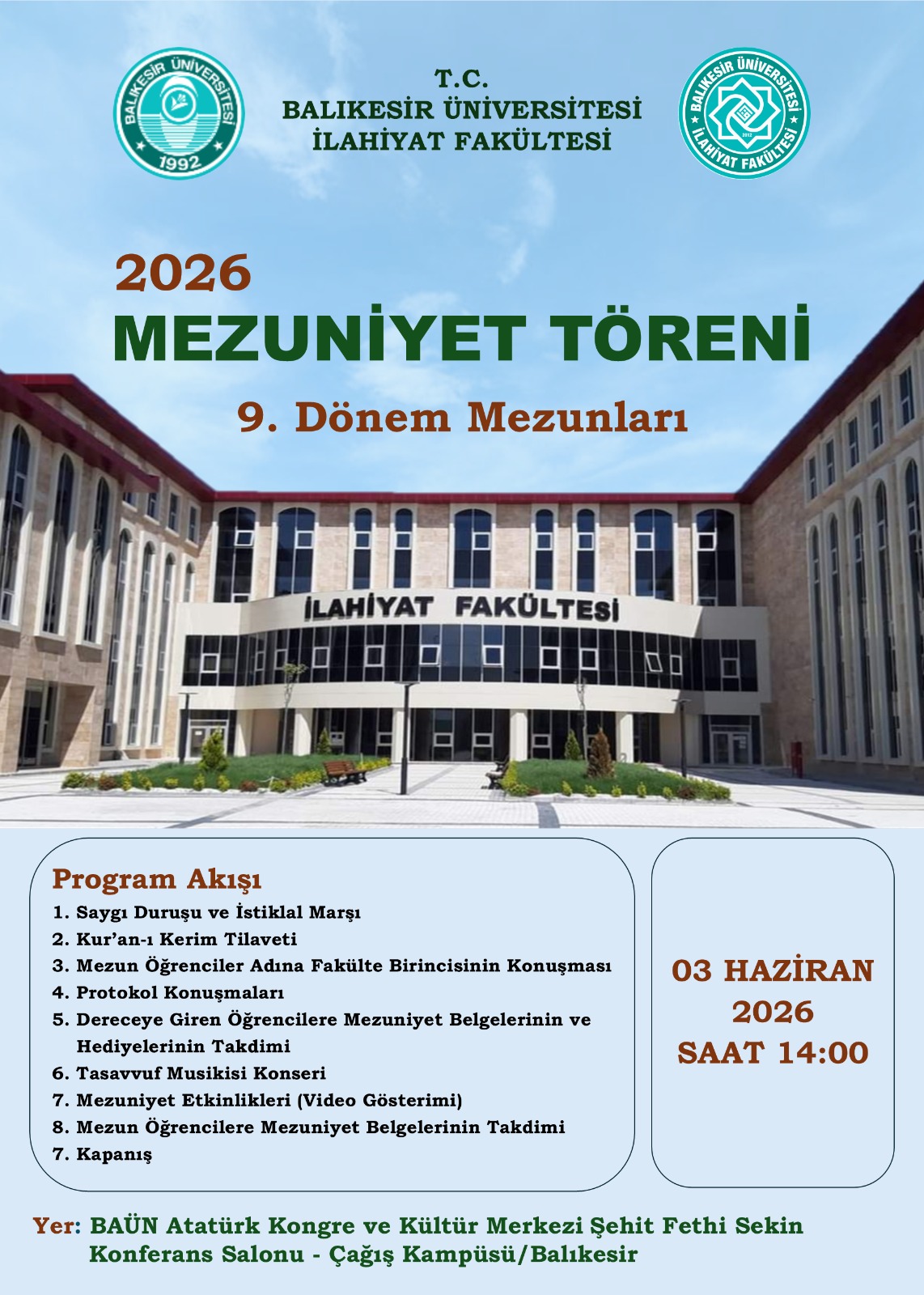 2026 Mezuniyet Töreni