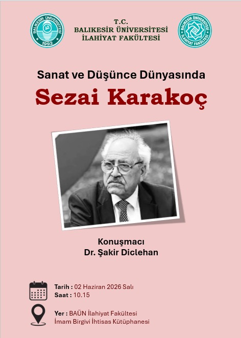 Sanat ve Düşünce Dünyasında Sezai KARAKOÇ