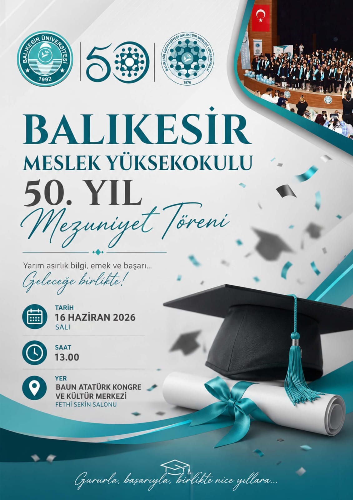 2025-2026 Balıkesir Meslek Yüksekokulu 50.YılMezuniyet Töreni 