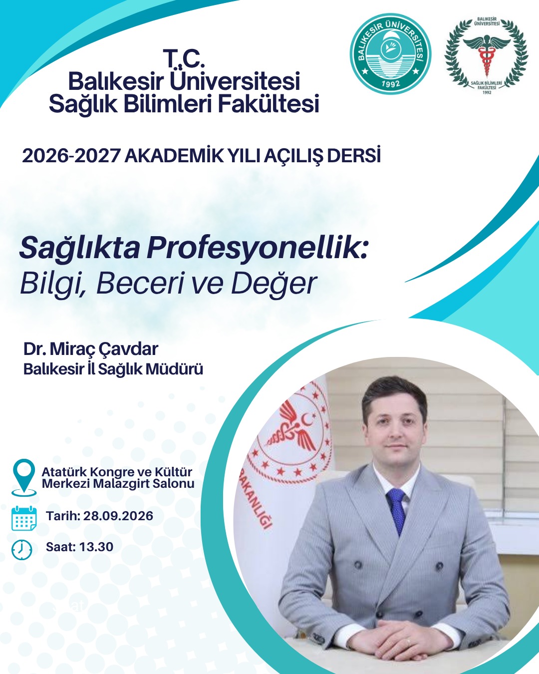 2026-2027 Akademik Yılı Açılış Dersi