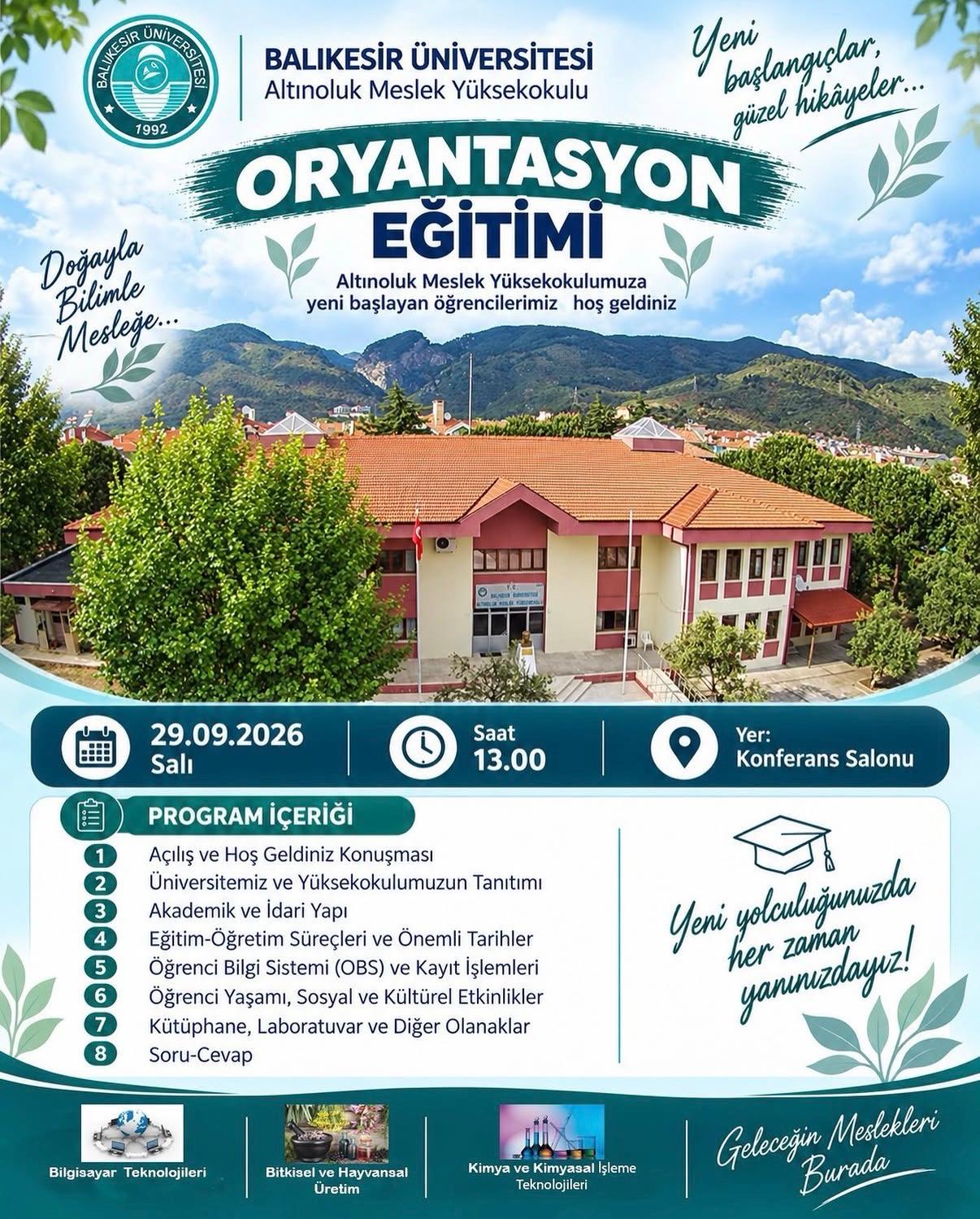 Oryantasyon Eğitimi
