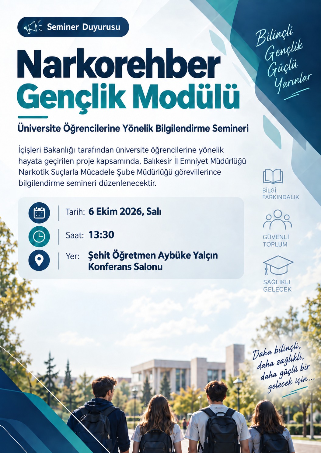 “Narkorehber Gençlik Modülü”