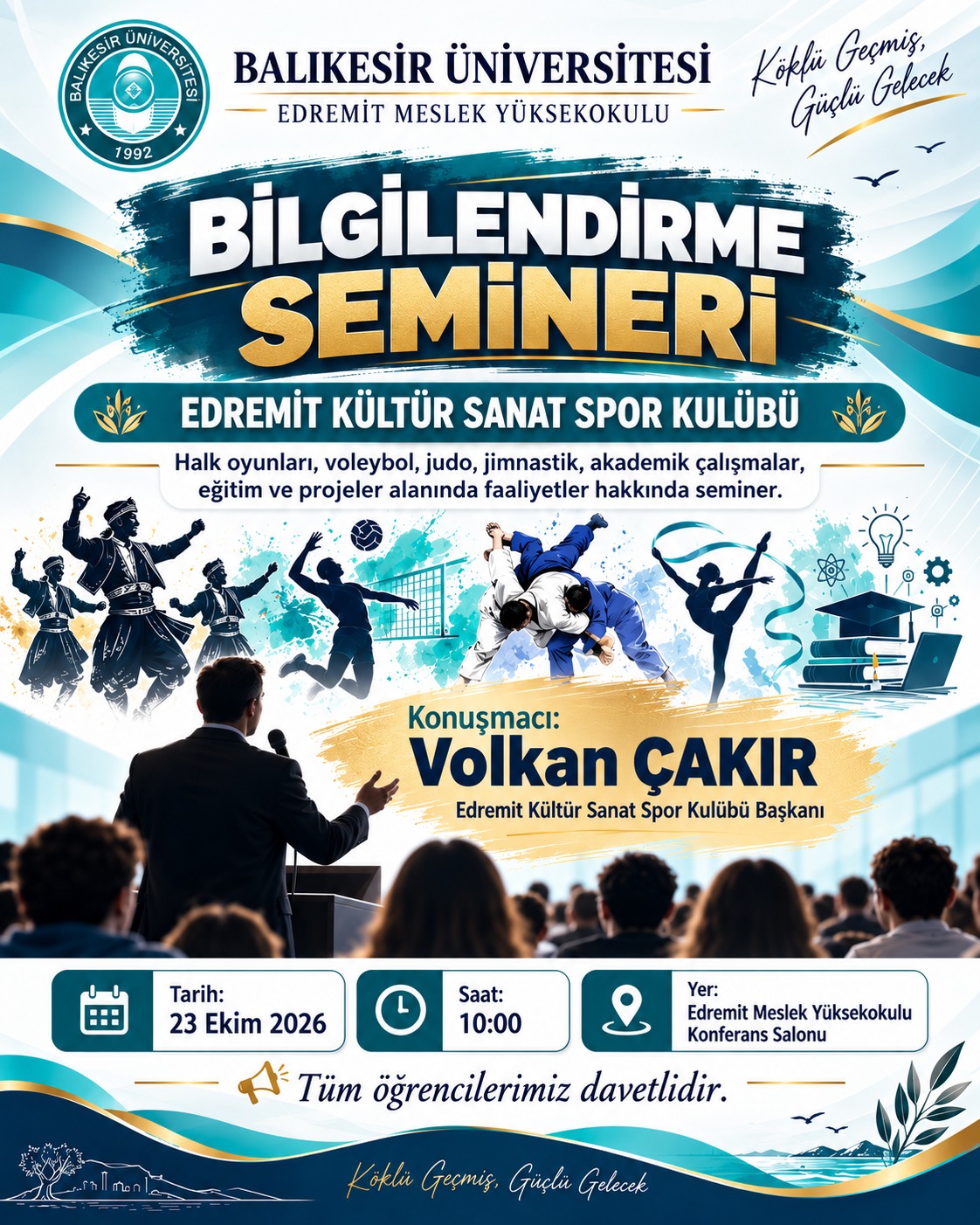 Edremit Kültür Sanat Spor Kulübü  Bilgilendirme Semineri