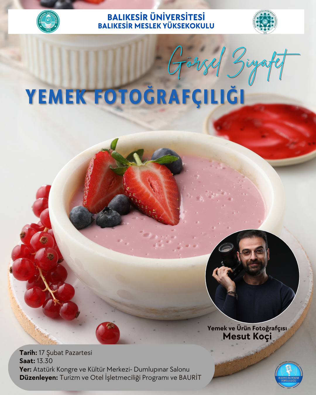 Yemek Fotoğrafçılığı Seminer