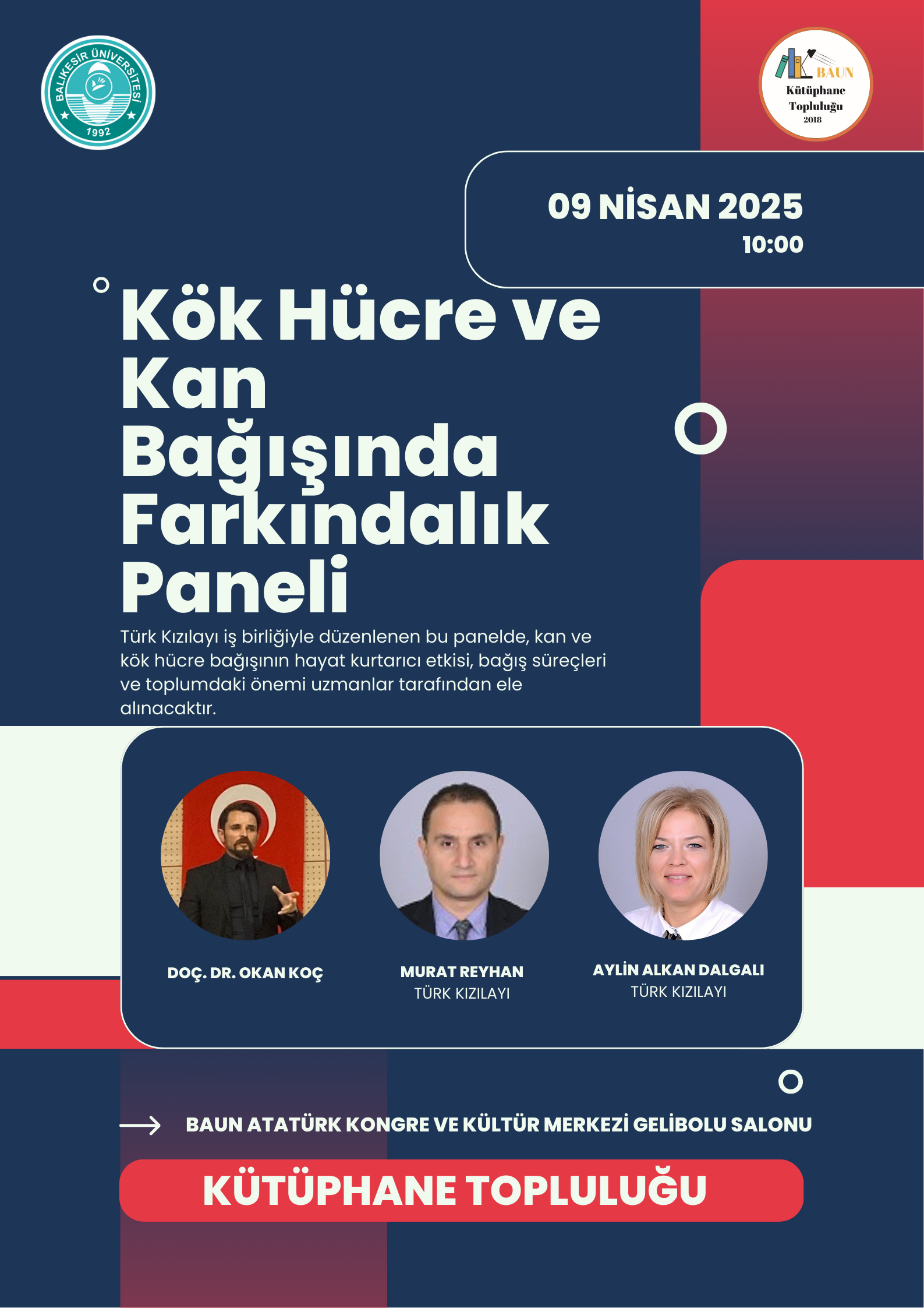 Kök Hücre ve Kan Bağışında Farkındalık Paneli
